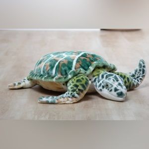 Melissa & Doug Large Plush Sea Turtle Realistic Green
Stuffed Pillow Animal 28"